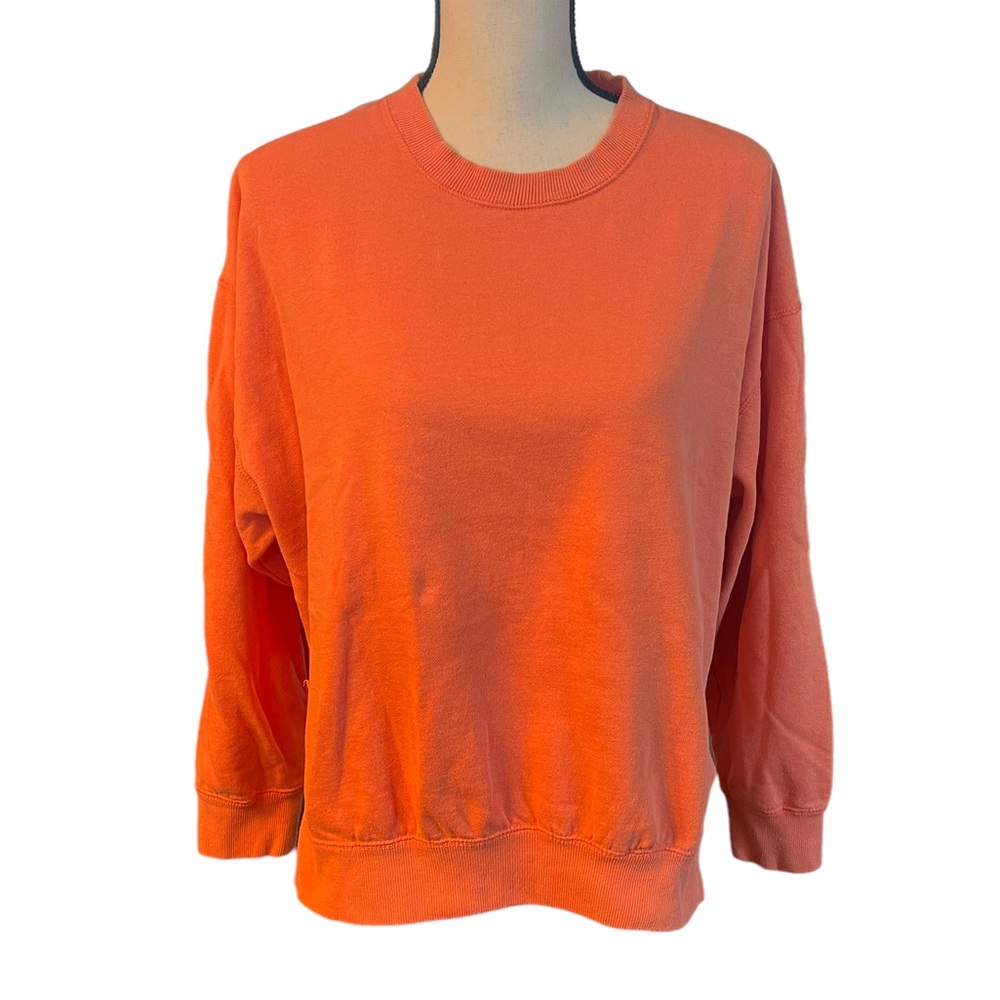 Urban Outfitters Orange Pullover w/ Slits